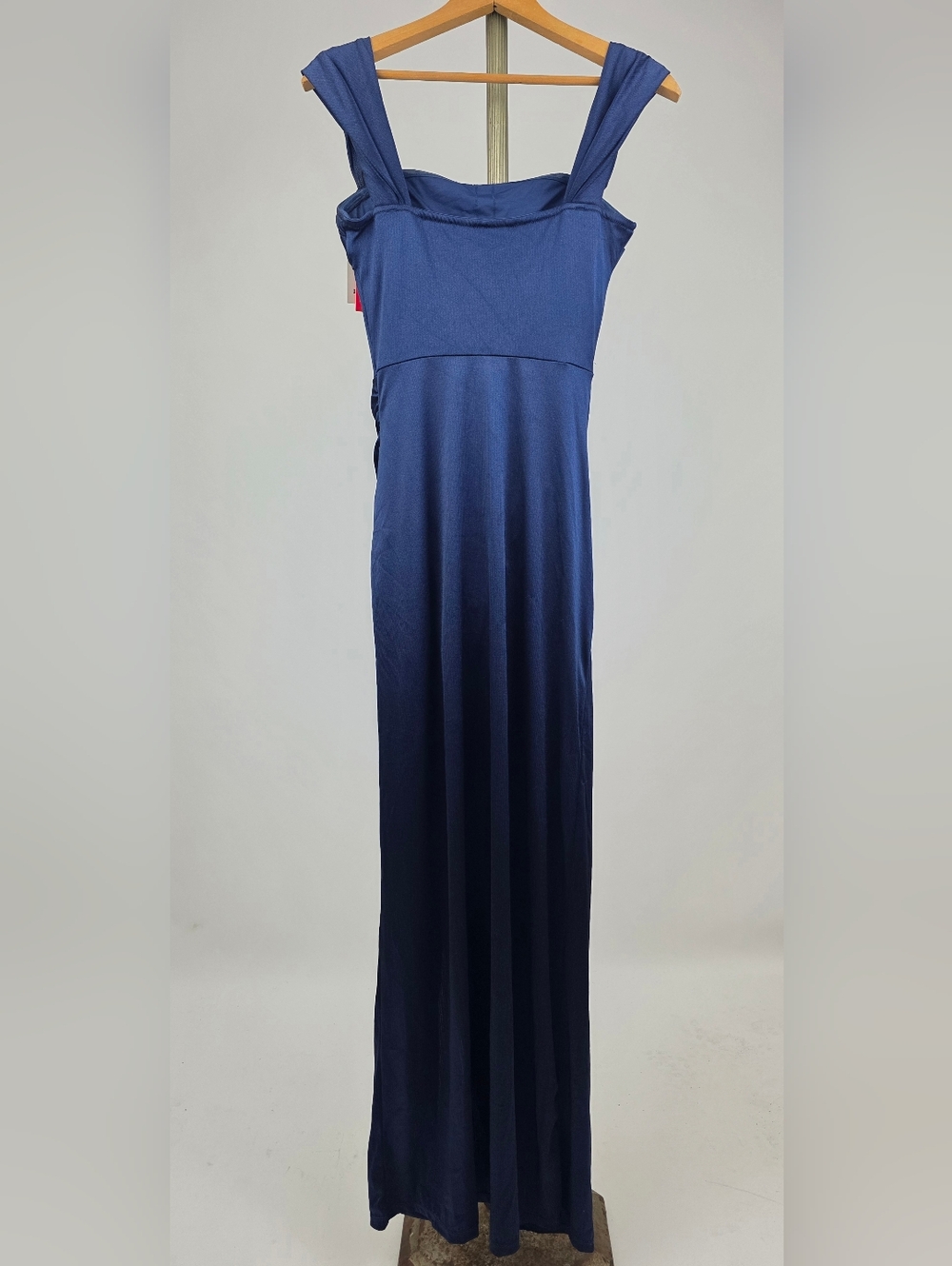 Popilush Women's Navy Blue Shapewear Tummy Control Maxi Cocktail Maxi Dress SM - Picture 11 of 11